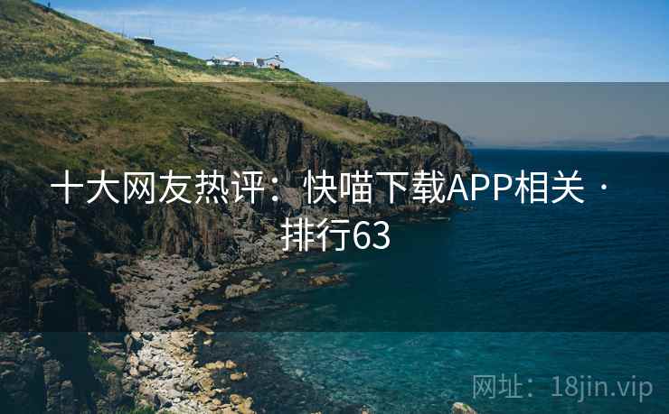 十大网友热评：快喵下载APP相关 · 排行63